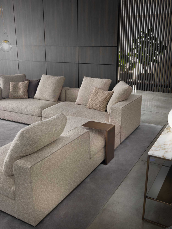 Mini Folded Metal C Table by Giulio Marelli | Casa Design Group