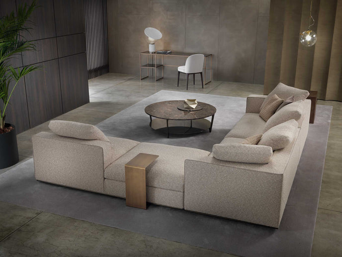 Mini Folded Metal C Table by Giulio Marelli | Casa Design Group