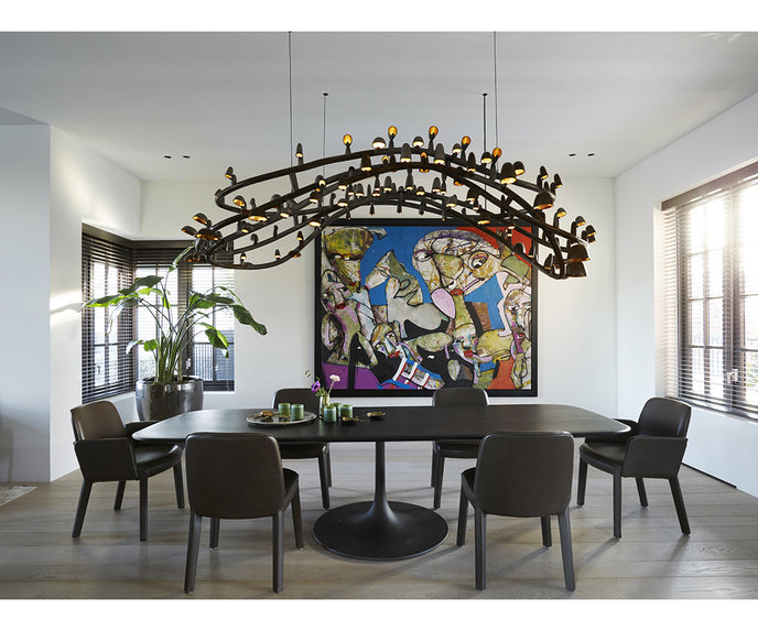 Modern Piet Boon Minne Dining Chair with oak frame and lush design – Casa Design Group