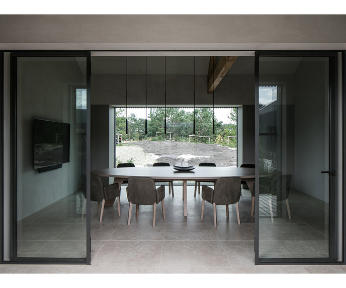 Modern Piet Boon Minne Dining Chair with oak frame and lush design – Casa Design Group