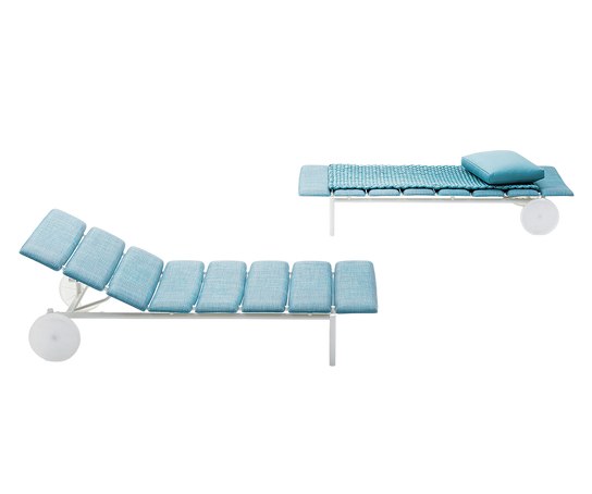 High End Miramar Outdoor Chaise Lounge byPaola Lenti Casa Design Group