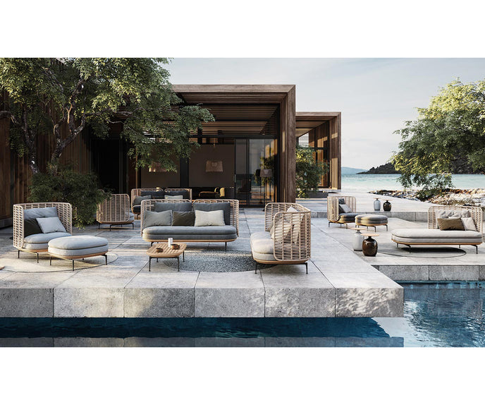 High End Mistral High Back Sofa by Gloster Casa Deisgn Group