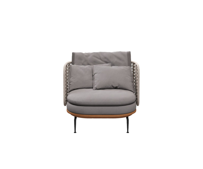 High End Mistral Low Back Lounge Chair by Gloster Casa Design Group