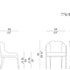 High End Miura Dining Armchairs by Potocco Casa Design Group