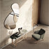 Amanda Lounge Chair by Frigerio featuring sculptural suspended armrests, a solid ashwood base, and premium Italian upholstery | Casa Design Group