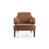 Amanda Lounge Chair by Frigerio featuring sculptural suspended armrests, a solid ashwood base, and premium Italian upholstery | Casa Design Group