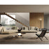 Huli Lounge Chair by Frigerio with solid ashwood frame, braided rope detailing, and premium Italian upholstery | Casa Design Group