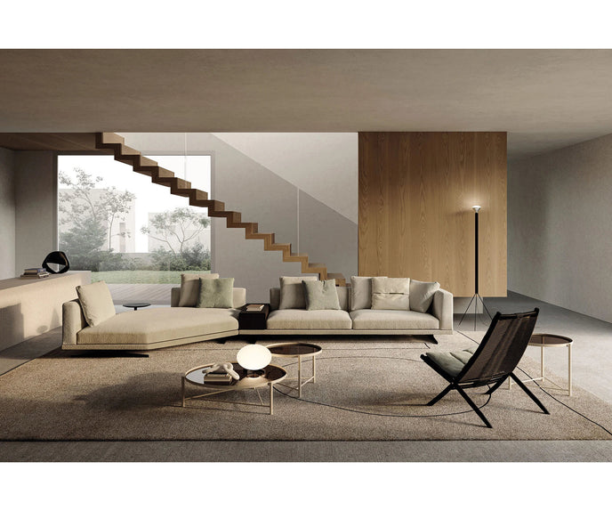 Huli Lounge Chair by Frigerio with solid ashwood frame, braided rope detailing, and premium Italian upholstery | Casa Design Group