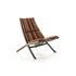 Huli Lounge Chair by Frigerio with solid ashwood frame, braided rope detailing, and premium Italian upholstery | Casa Design Group