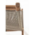 Huli Lounge Chair by Frigerio with solid ashwood frame, braided rope detailing, and premium Italian upholstery | Casa Design Group