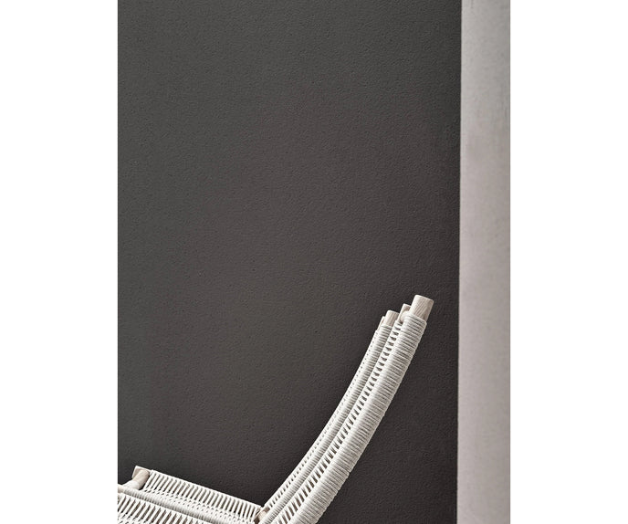 Huli Lounge Chair by Frigerio with solid ashwood frame, braided rope detailing, and premium Italian upholstery | Casa Design Group