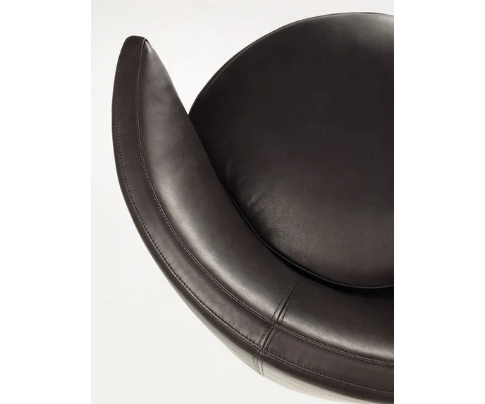 Lou Armchair by Frigerio featuring a contemporary tub silhouette, premium upholstery, and elegant Italian craftsmanship | Casa Design Group