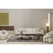 Monaco coffee table by Rugiano with a hand-hammered bronze base and sculptural top.