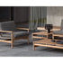 Contemporary Montauk Outdoor Lounge Chair by Danao | Luxury Teak Frame and Woven Fiber Design | Casa Design Group