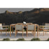 Montauk Premium Teak Wood Frame Arm Dining Chair by Paola Lenti | Casa Design Group