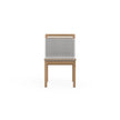 Elegant Montauk Premium Teak Side Dining Chair by Danao | Casa Design Group