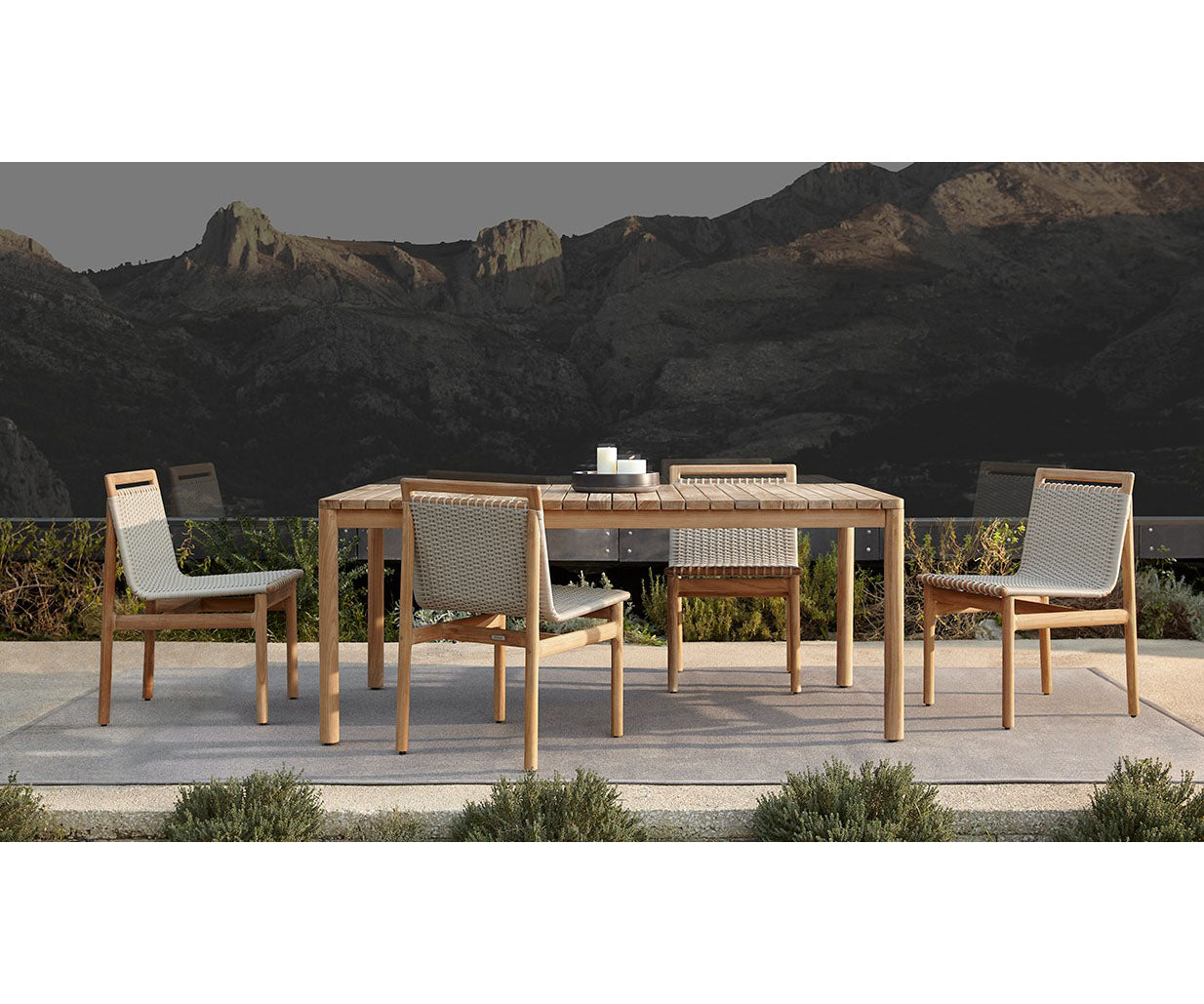 Elegant Montauk Premium Teak Side Dining Chair by Danao | Casa Design Group