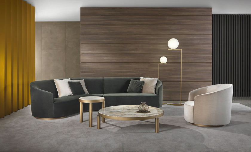 Moon Round Arm Sofa by Marelli Casa Design Group