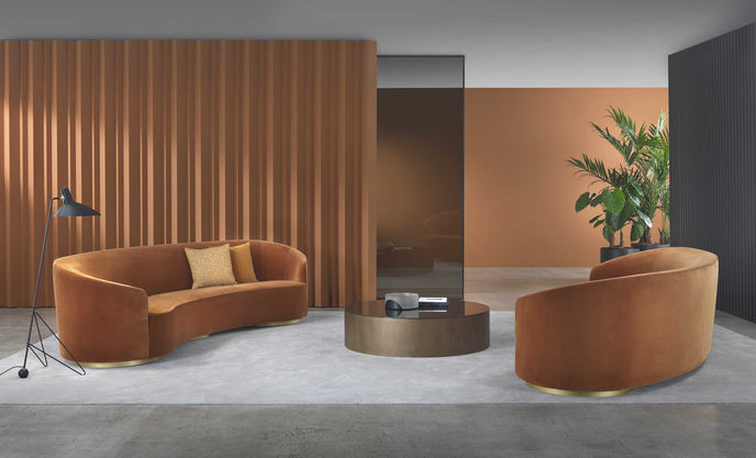Moon Round Arm Sofa by Marelli Casa Design Group
