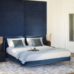 Moov modern upholstered bed by Piero Lissoni for Cassina | Casa Design Group