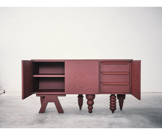 Contemporary Multileg Cabinet with Sculptural Legs by BD Barcelona Casa Design Group