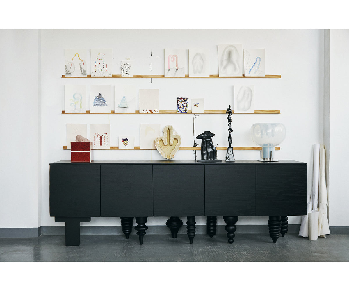 Contemporary Multileg Cabinet with Sculptural Legs by BD Barcelona Casa Design Group