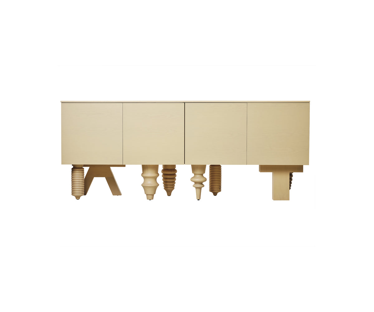 Contemporary Multileg Cabinet with Sculptural Legs by BD Barcelona Casa Design Group