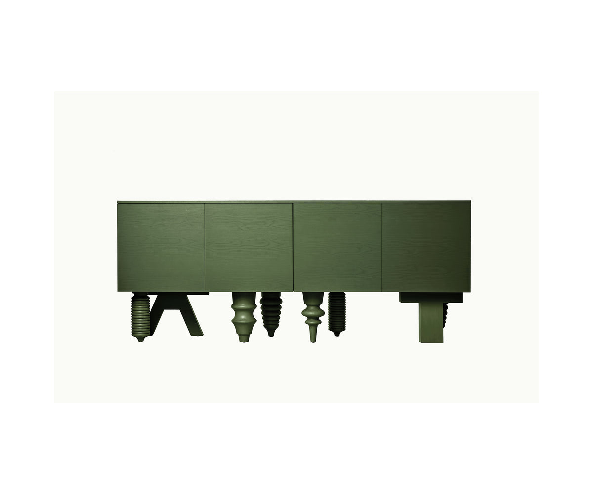 Contemporary Multileg Cabinet with Sculptural Legs by BD Barcelona Casa Design Group
