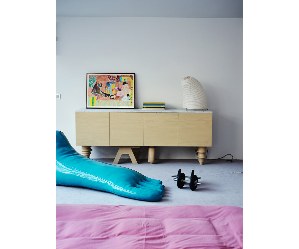 Contemporary Multileg Cabinet with Sculptural Legs by BD Barcelona Casa Design Group