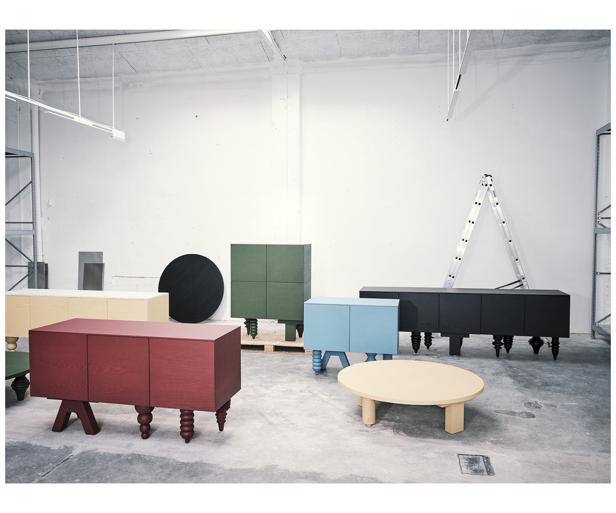 Contemporary Multileg Cabinet with Sculptural Legs by BD Barcelona Casa Design Group