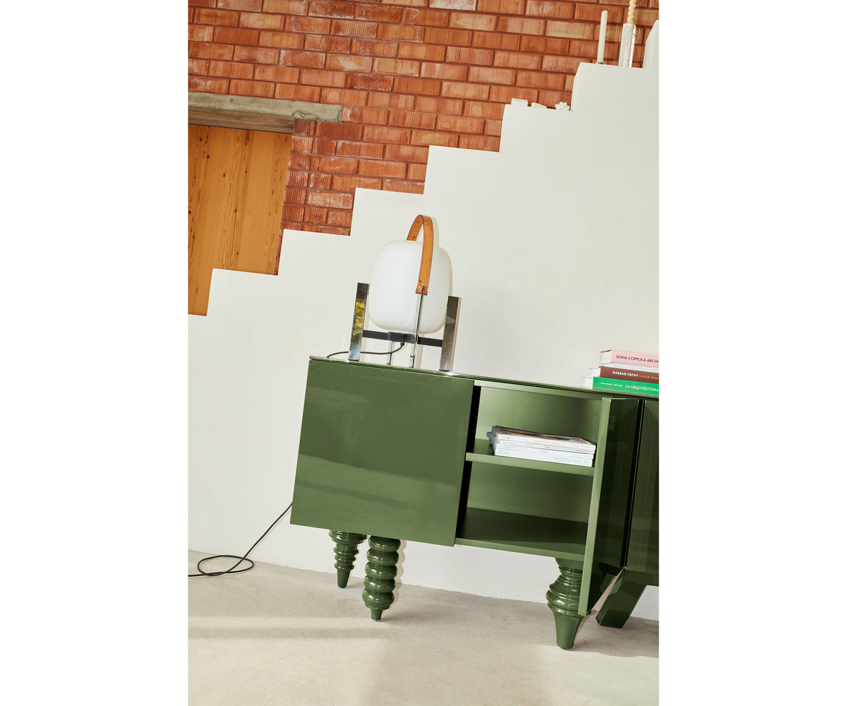 Colorful Multileg Cabinet in Lacquer Finish by BD Barcelona Casa Design Group
