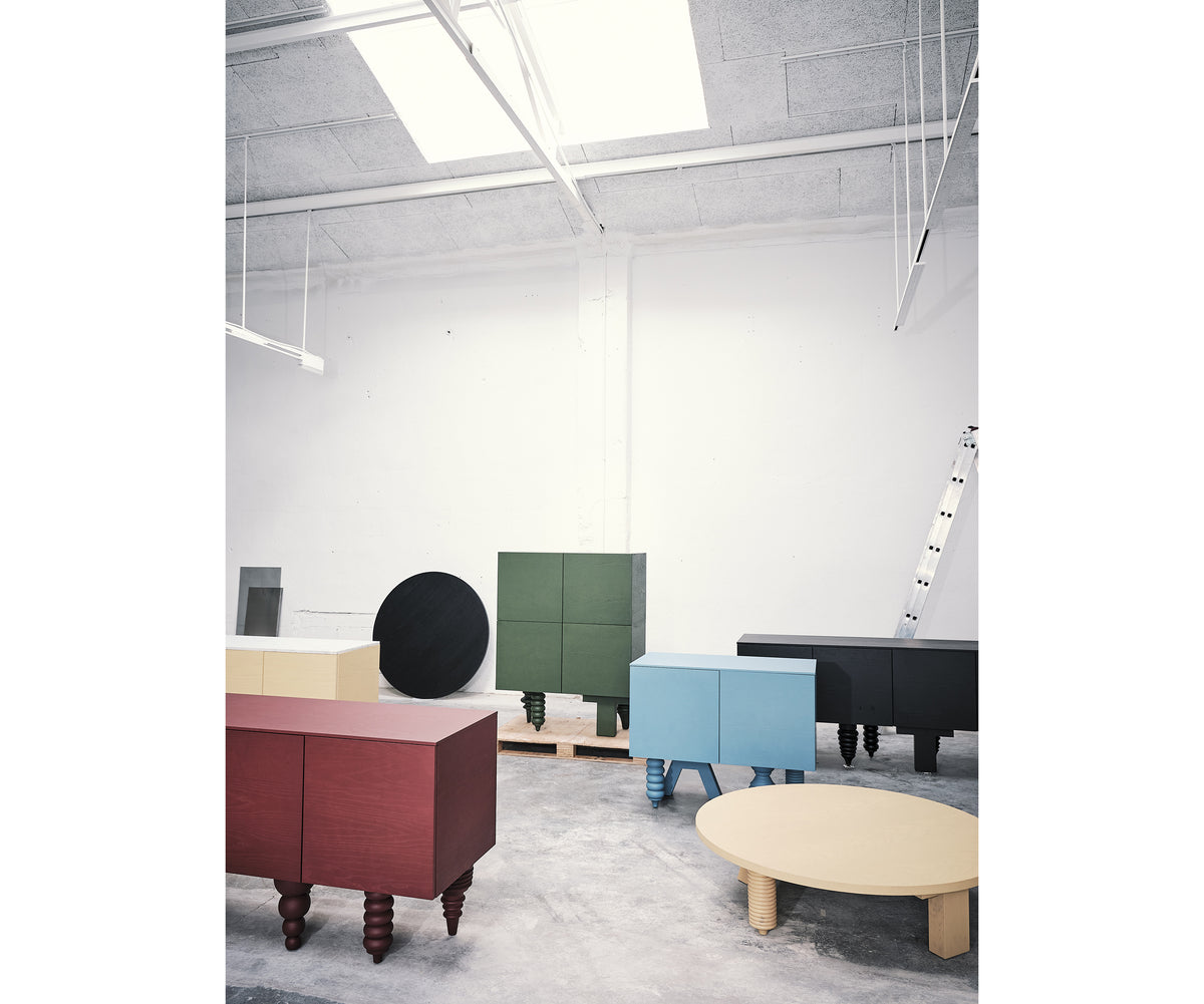 Modern Multileg Low Table with Sculptural Legs by Jaime Hayon for BD Barcelona Casa Design Group