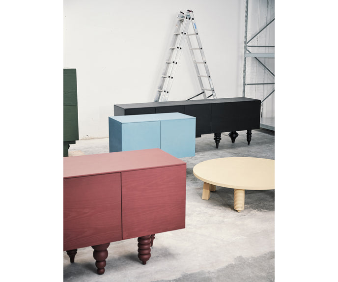 Modern Multileg Low Table with Sculptural Legs by Jaime Hayon for BD Barcelona Casa Design Group