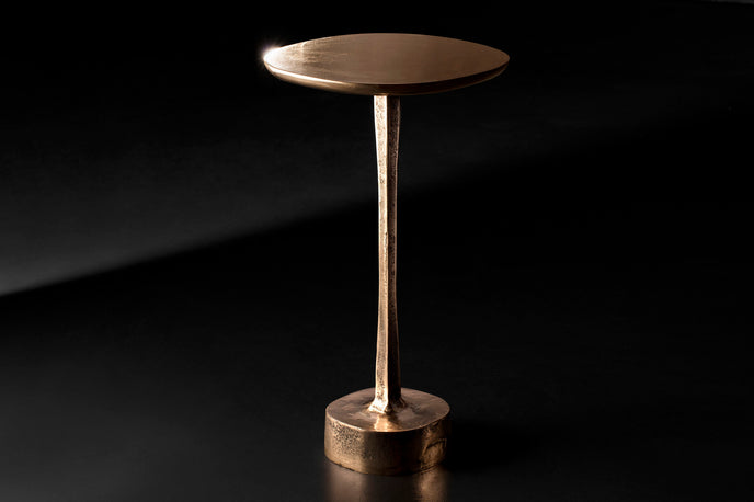 High End Mushroom Side Table by Henge Casa Design Group