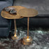 High End Mushroom Side Table by Henge Casa Design Group