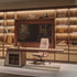 High End My Case Bookcase by Porada Casa Design Group
