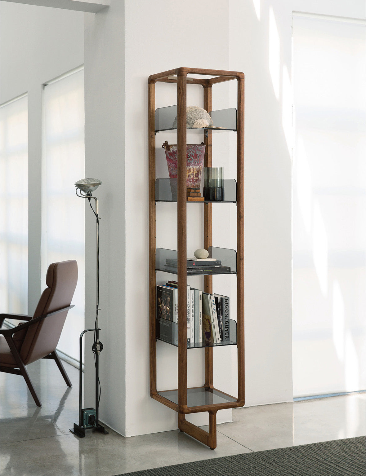 High End Myria Bookcase by Porada Casa Design Group