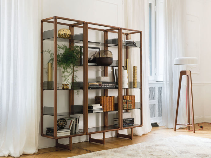 High End Myria Bookcase by Porada Casa Design Group