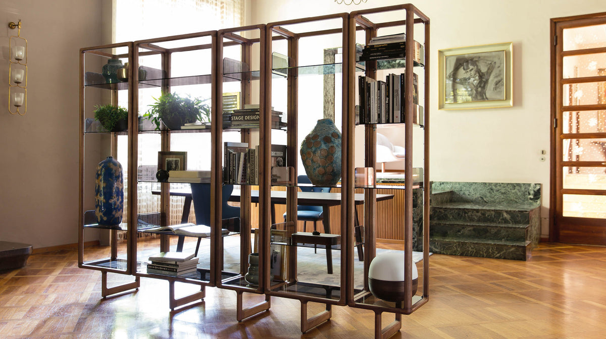 High End Myria Bookcase by Porada Casa Design Group