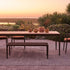 Nagomi modern woven bench by INODA+SVEJE for Tribù | Casa Design Group