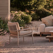 Nagomi organic lounge chair by INODA+SVEJE for Tribù | Casa Design Group