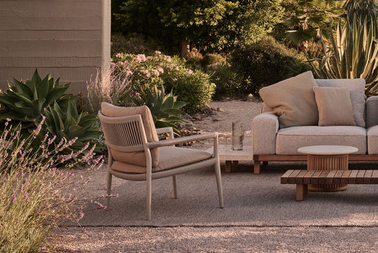 Nagomi organic lounge chair by INODA+SVEJE for Tribù | Casa Design Group