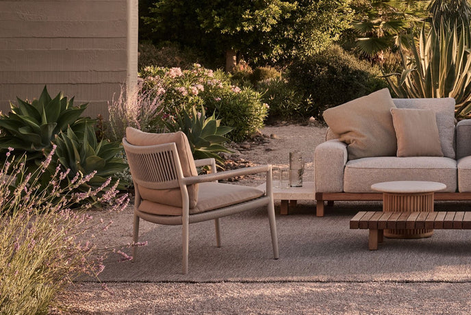Nagomi organic lounge chair by INODA+SVEJE for Tribù | Casa Design Group