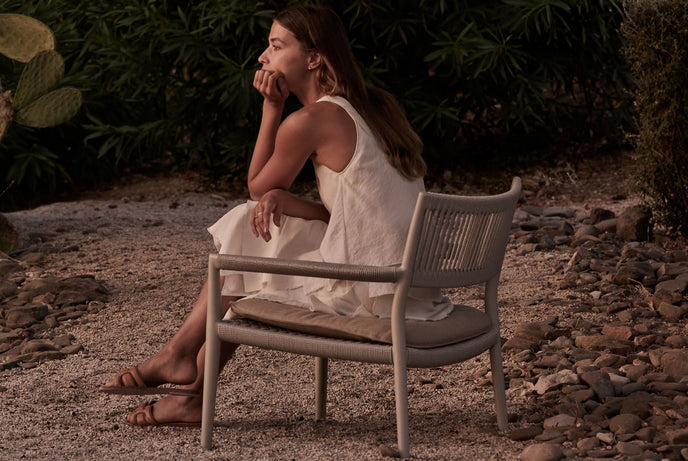 Nagomi organic lounge chair by INODA+SVEJE for Tribù | Casa Design Group