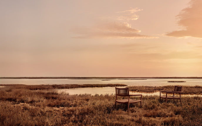 Nagomi organic lounge chair by INODA+SVEJE for Tribù | Casa Design Group