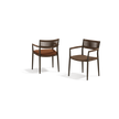 Nagomi refined woven dining chair by INODA+SVEJE for Tribù | Casa Design Group