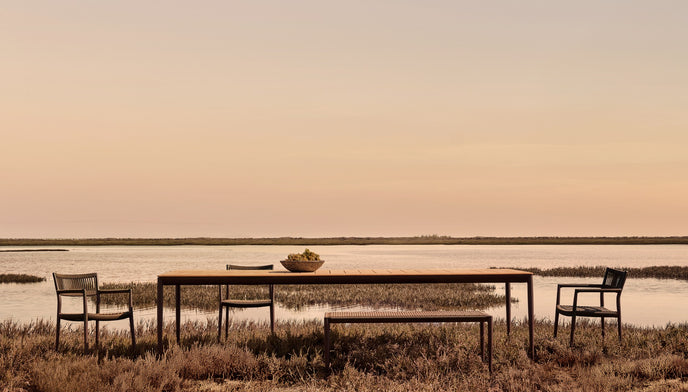 Nagomi refined woven dining chair by INODA+SVEJE for Tribù | Casa Design Group