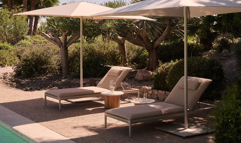 Nagomi sculptural woven lounger by INODA+SVEJE for Tribù | Casa Design Group