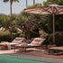Nagomi sculptural woven lounger by INODA+SVEJE for Tribù | Casa Design Group