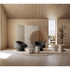 Nala luxurious upholstered pouf by Oscar and Gabriele Buratti | Casa Design Group